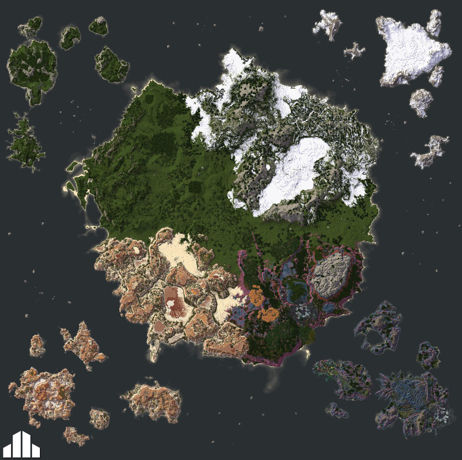 Limited World Survival Minecraft Map