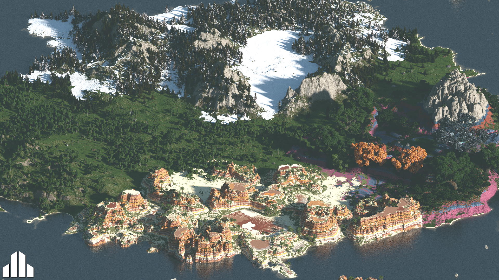 Limited World Survival Minecraft Map