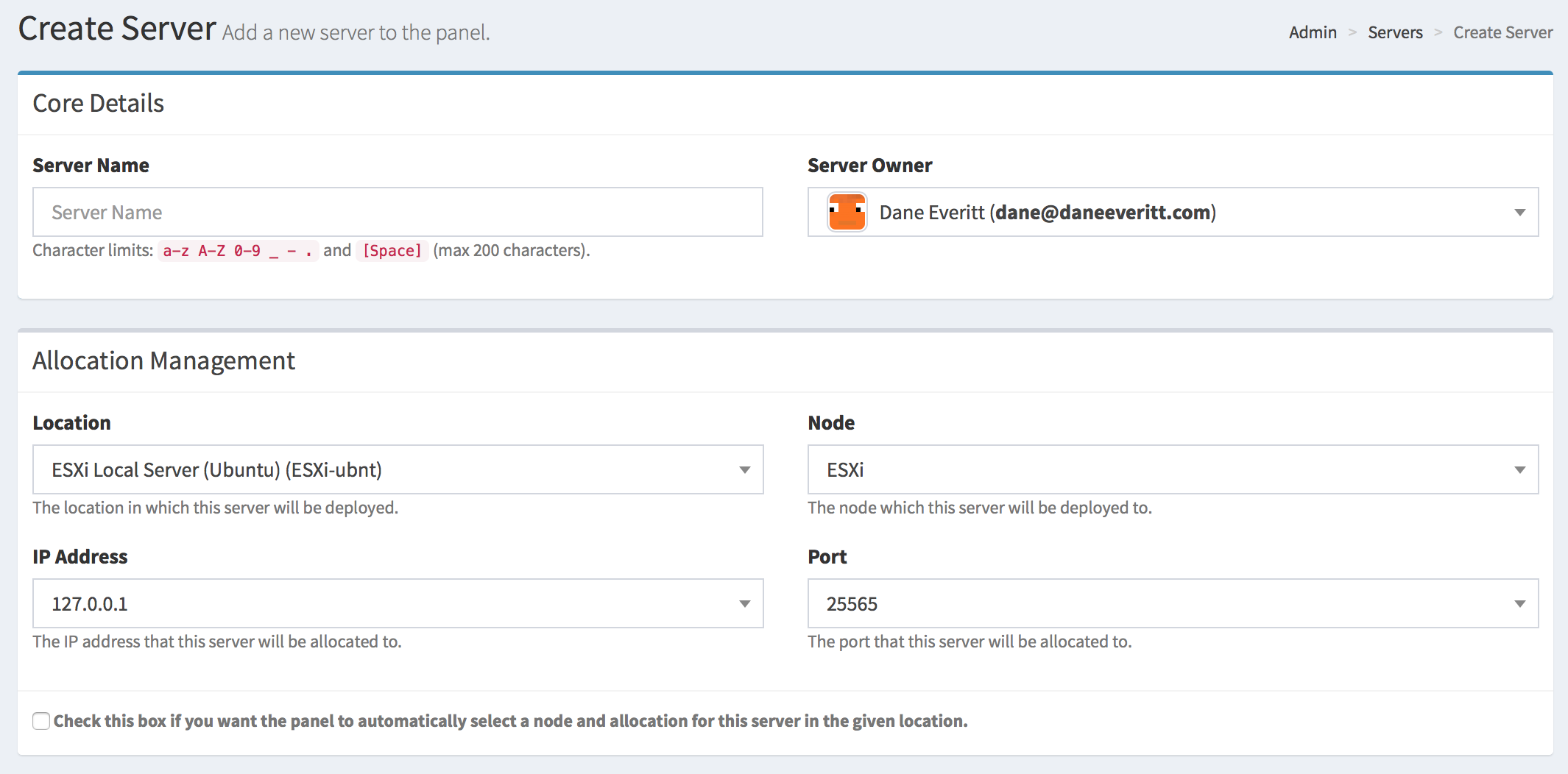 Pterodactyl Panel — The Free & Open-Source Server Control Panel