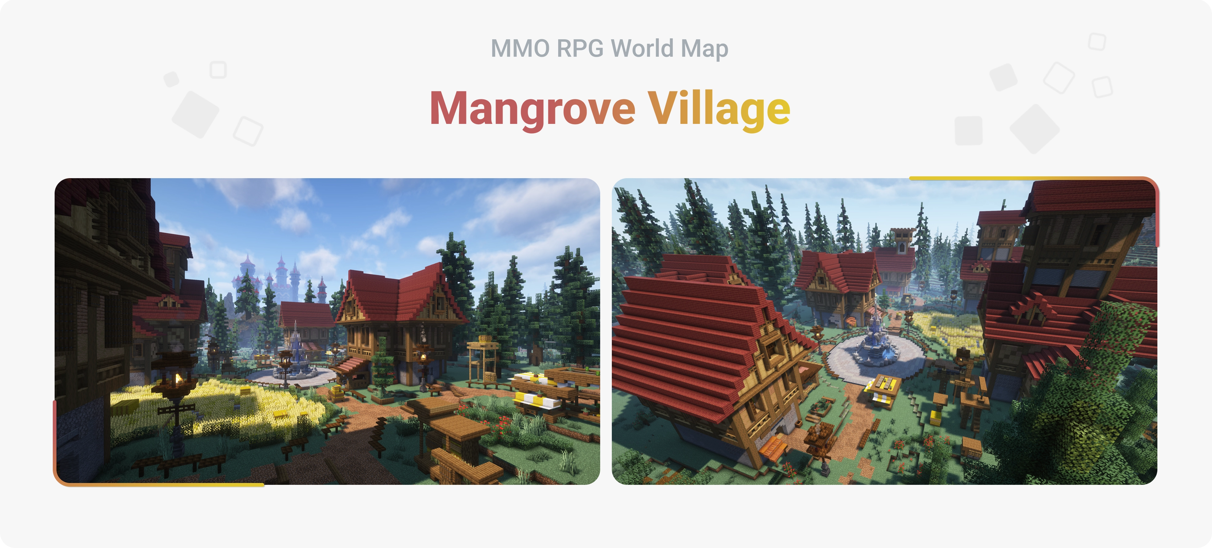 MMO RPG World Map - Mangrove Village