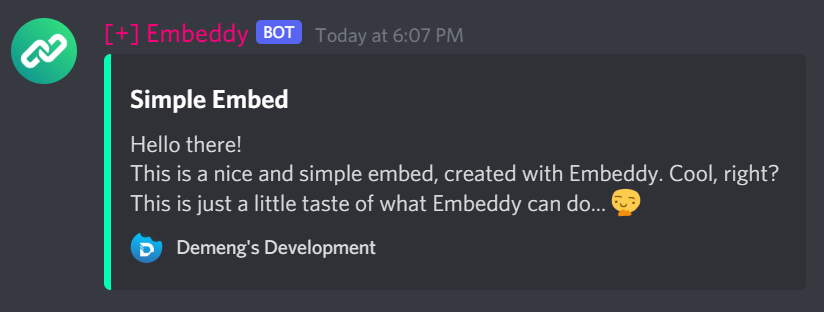 Make Embed Discord Bot, Embed Rules, Webhook, image, Stylish Rules