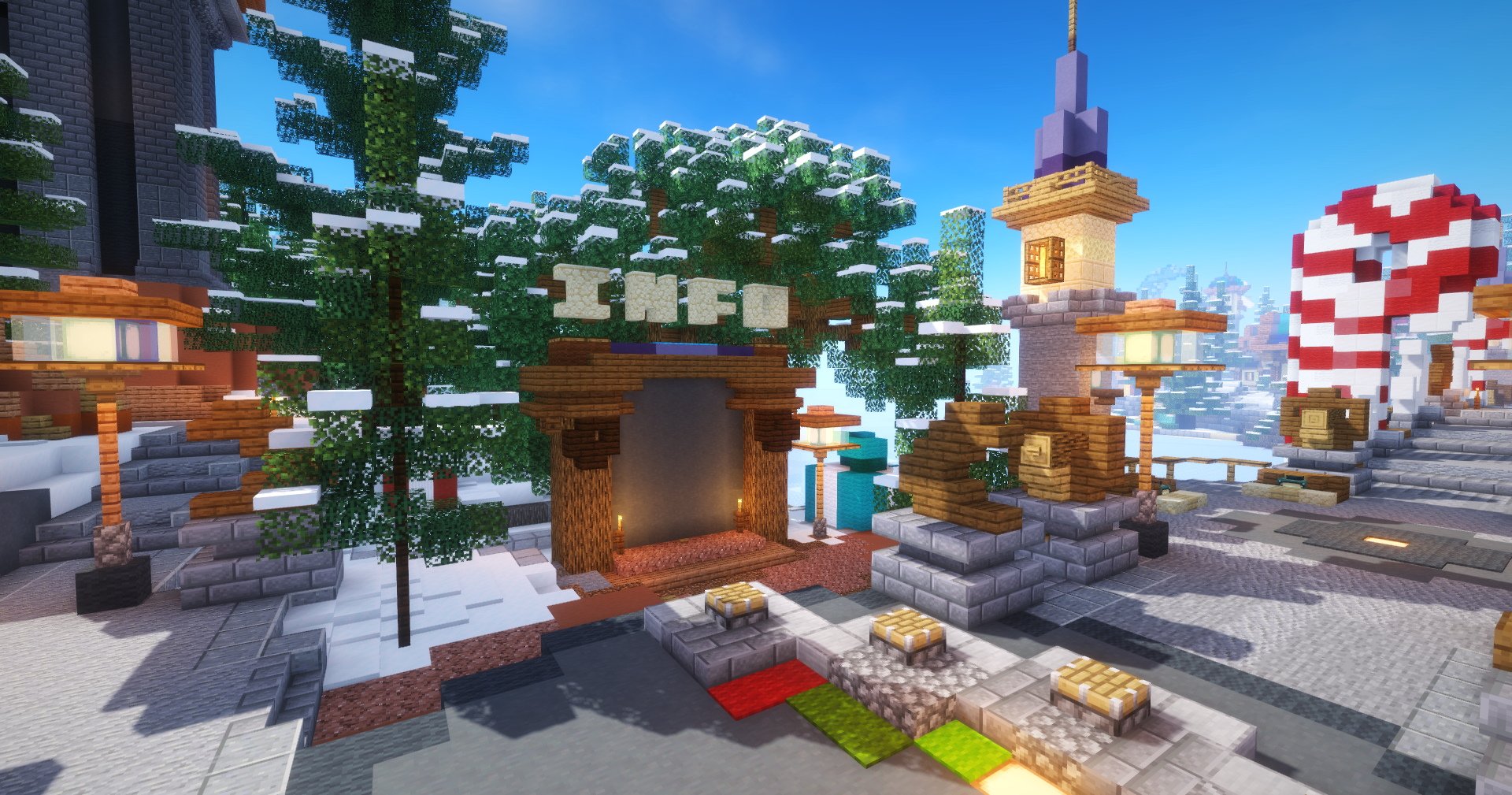 Winter Magical Village Winter Magical Village
