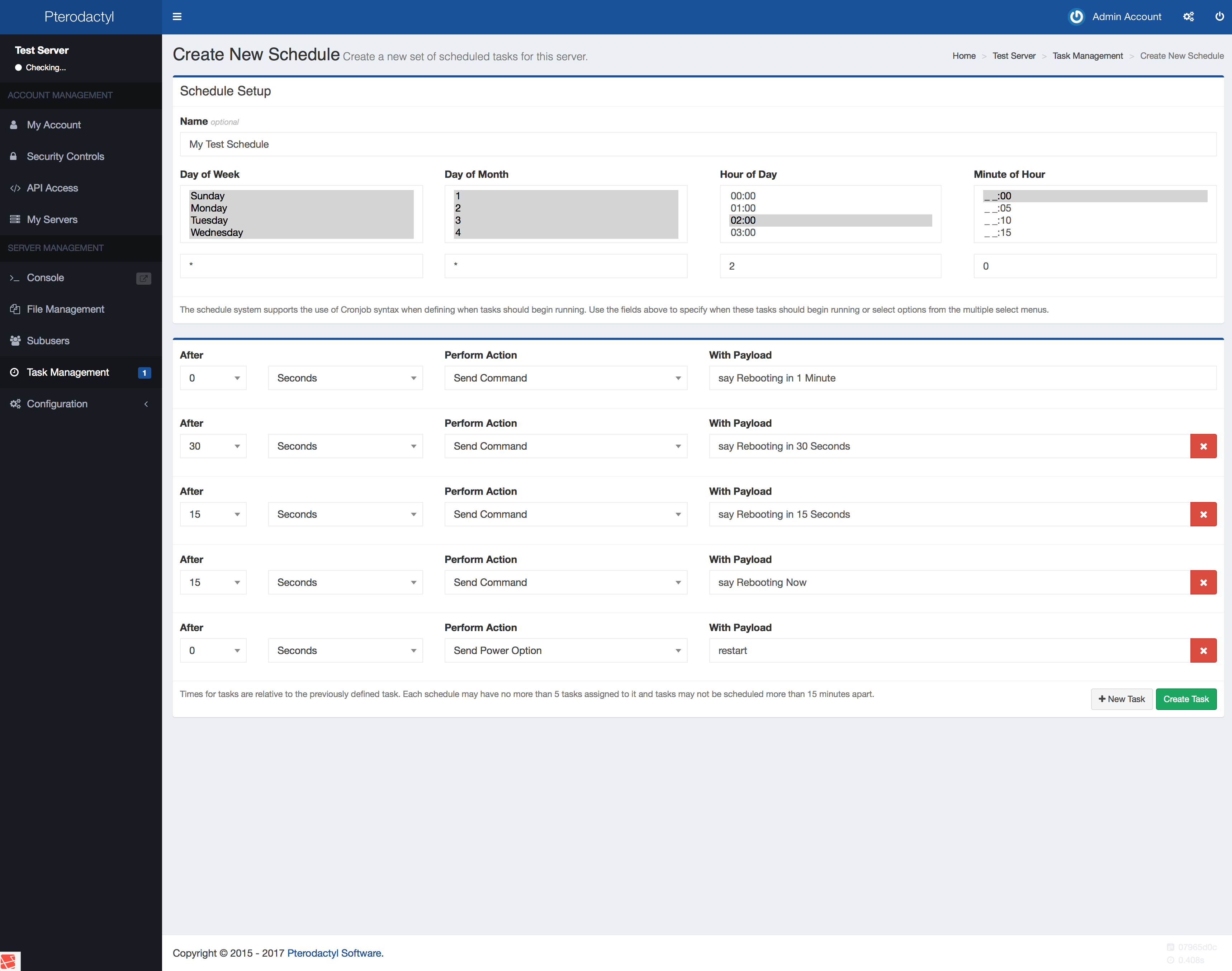 Pterodactyl Panel — The Free & Open-Source Server Control Panel