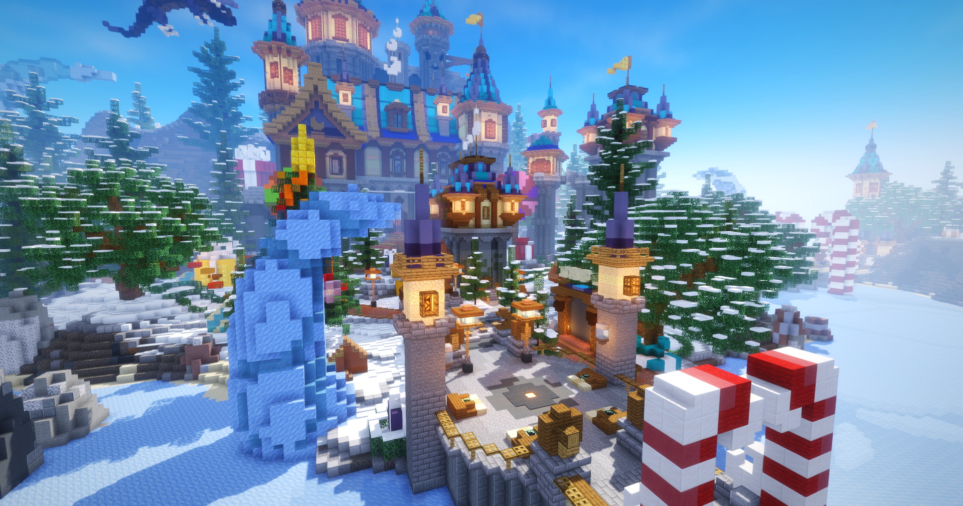 Winter Magical Village Winter Magical Village