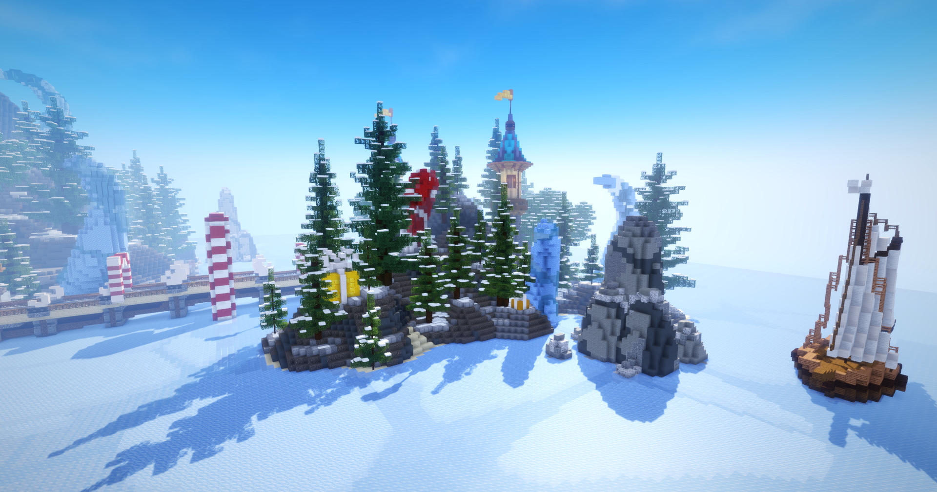 Winter Magical Village Winter Magical Village