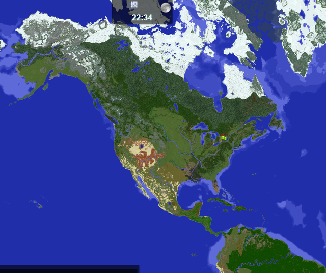 minecraft earth map