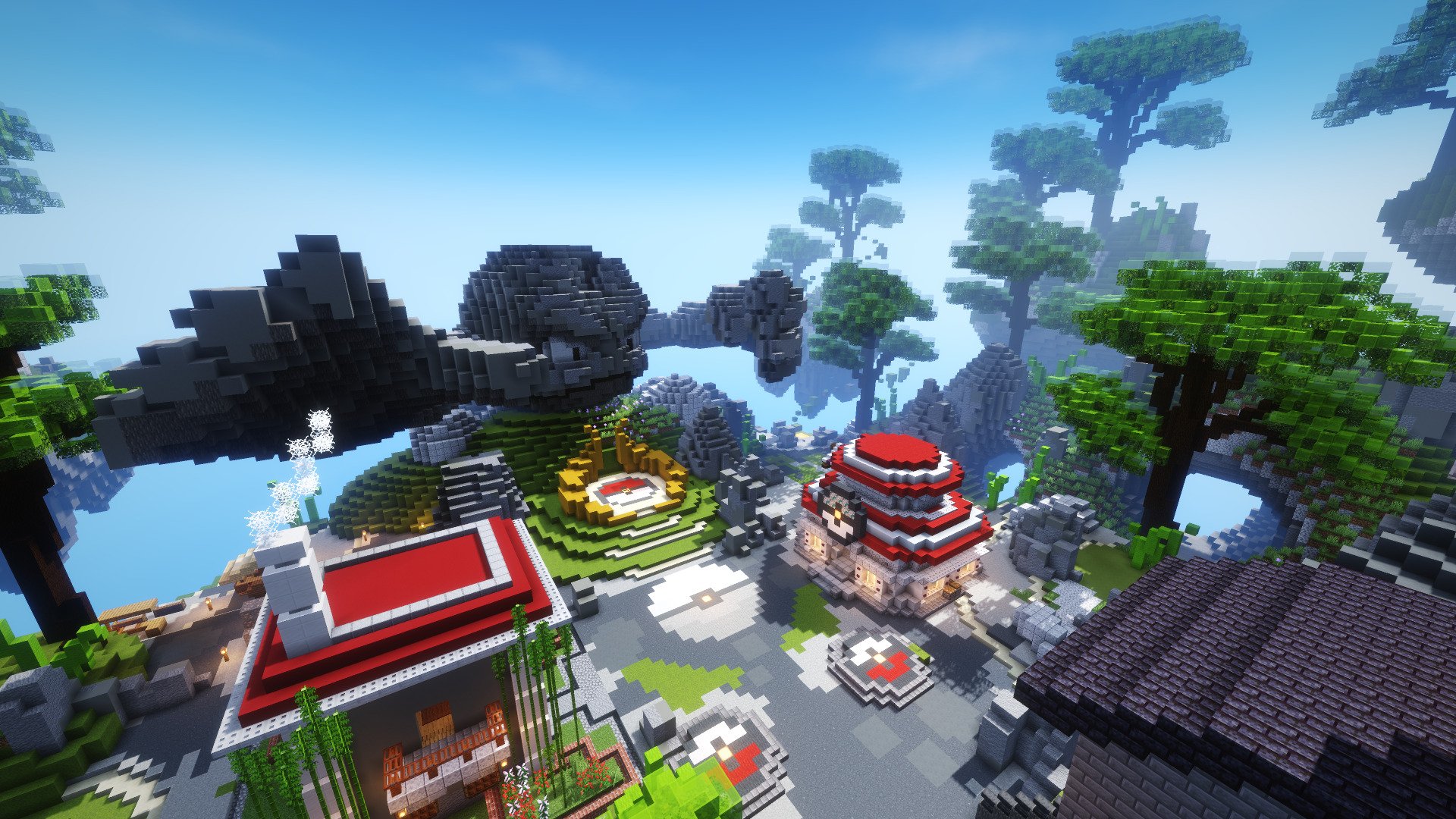 Rock Pixelmon Gym Rock Pixelmon Gym