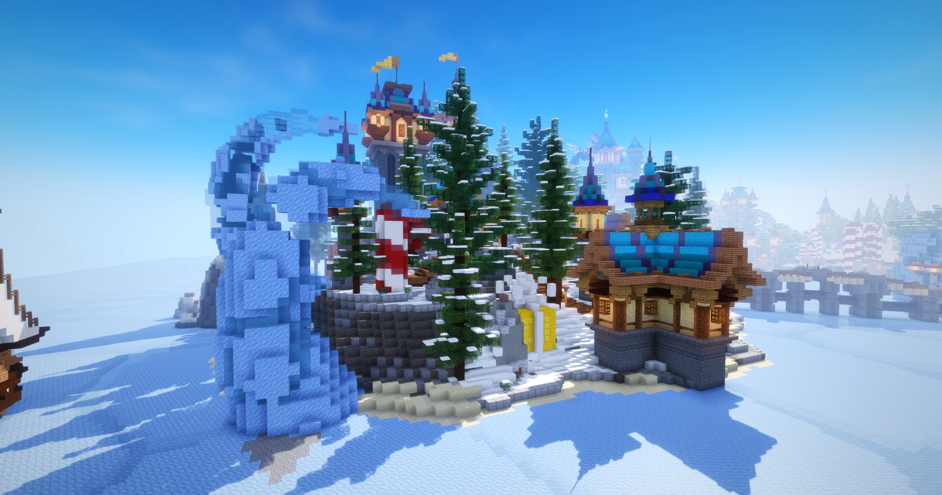 Winter Magical Village Winter Magical Village