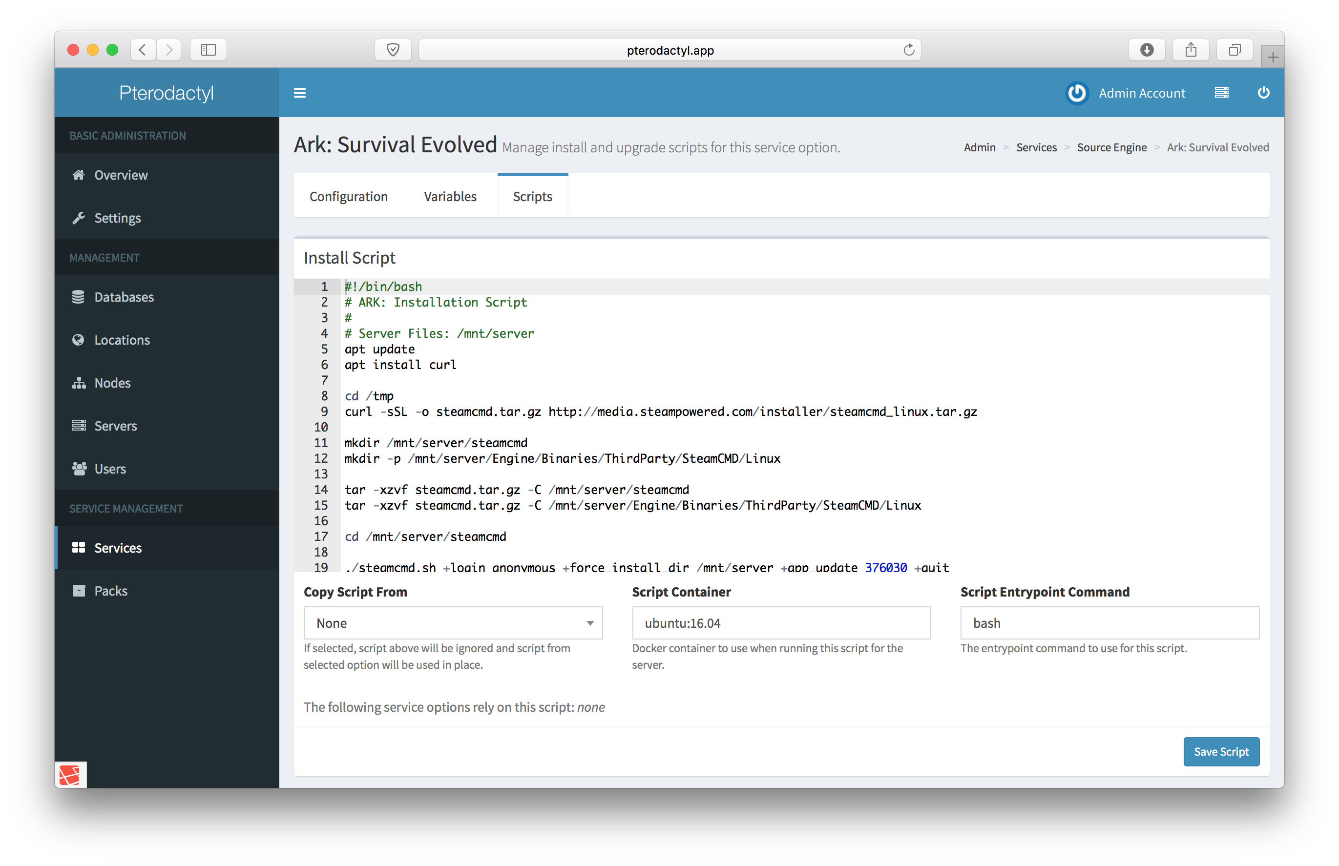 Pterodactyl Panel — The Free & Open-Source Server Control Panel