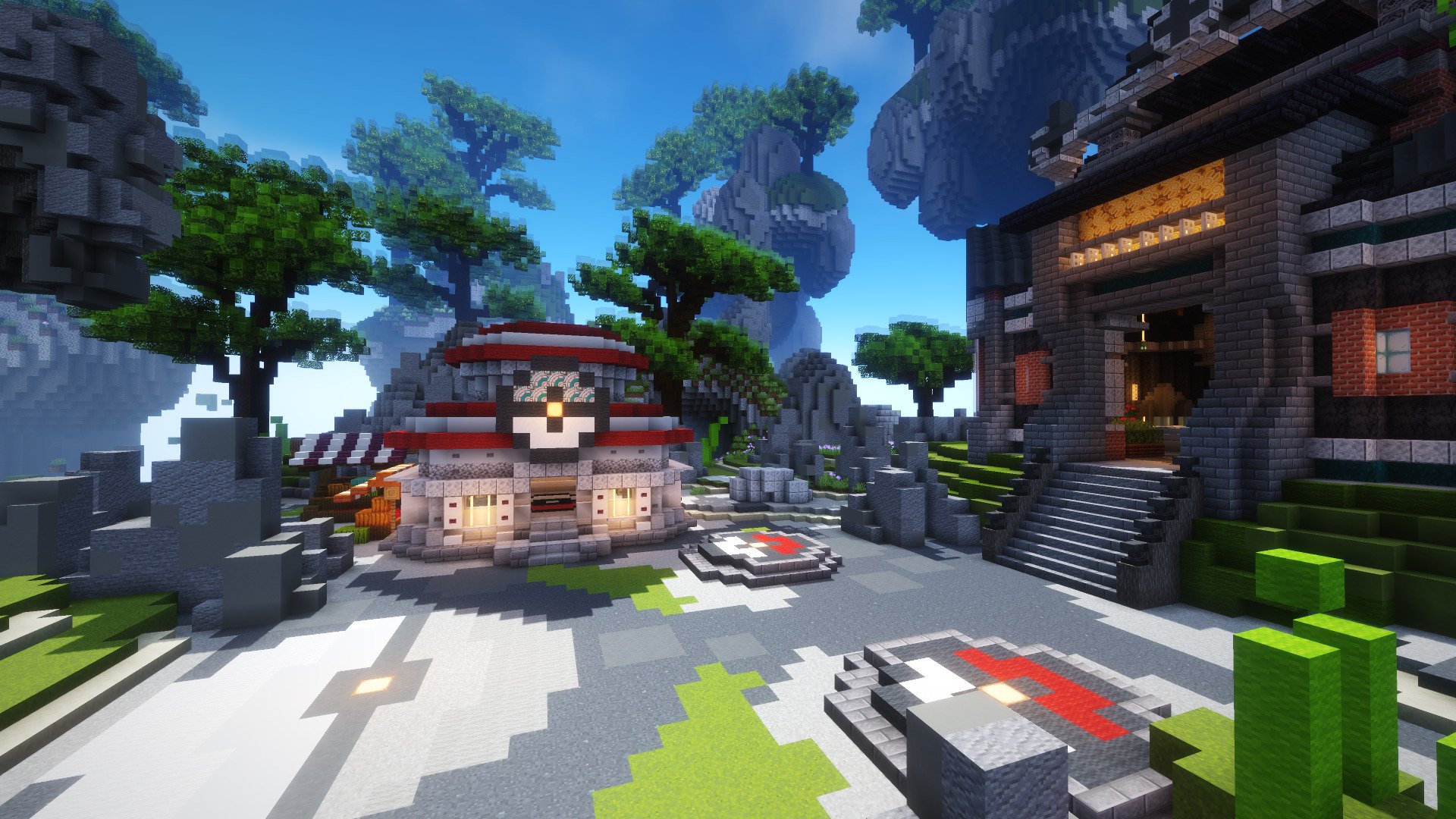 Rock Pixelmon Gym Rock Pixelmon Gym