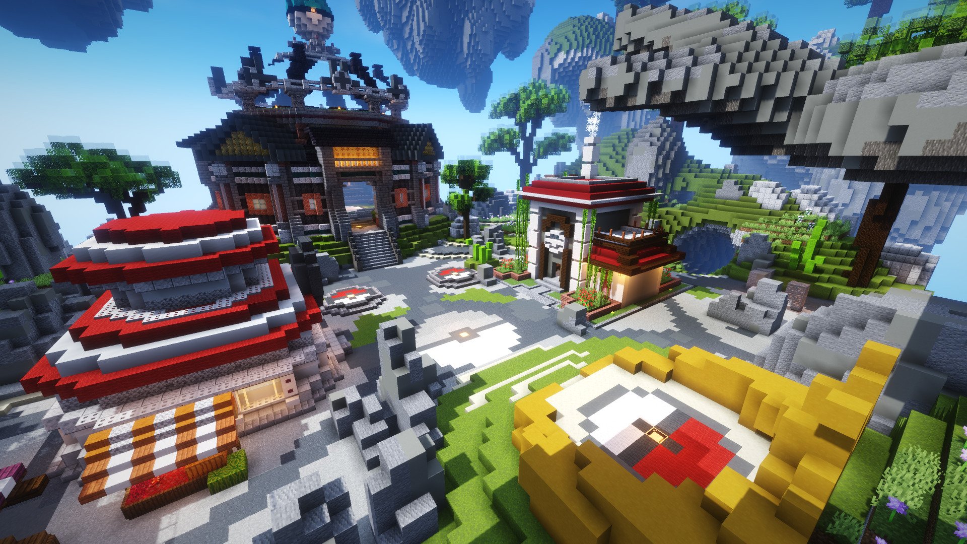 Rock Pixelmon Gym Rock Pixelmon Gym