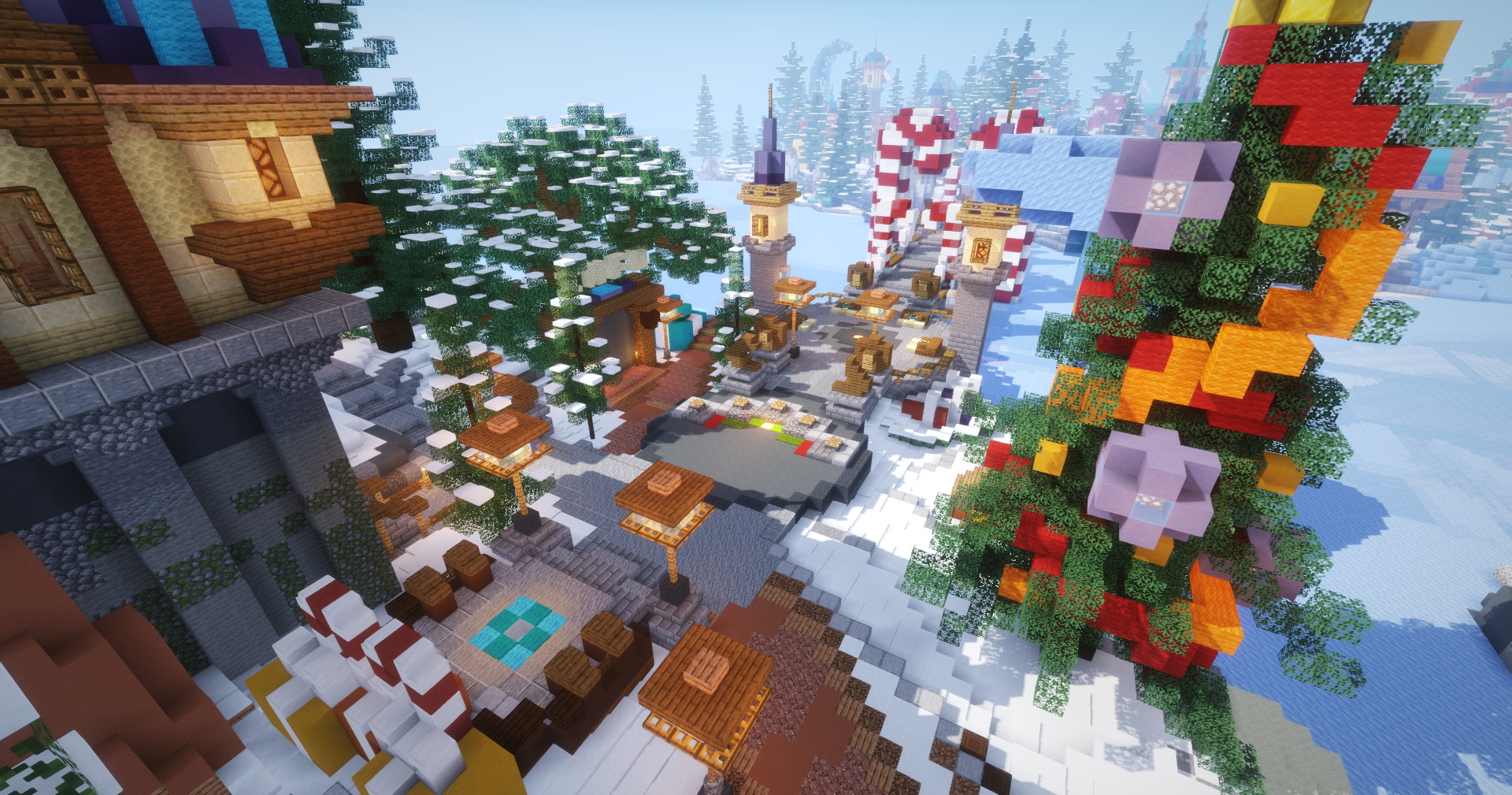 Winter Magical Village Winter Magical Village