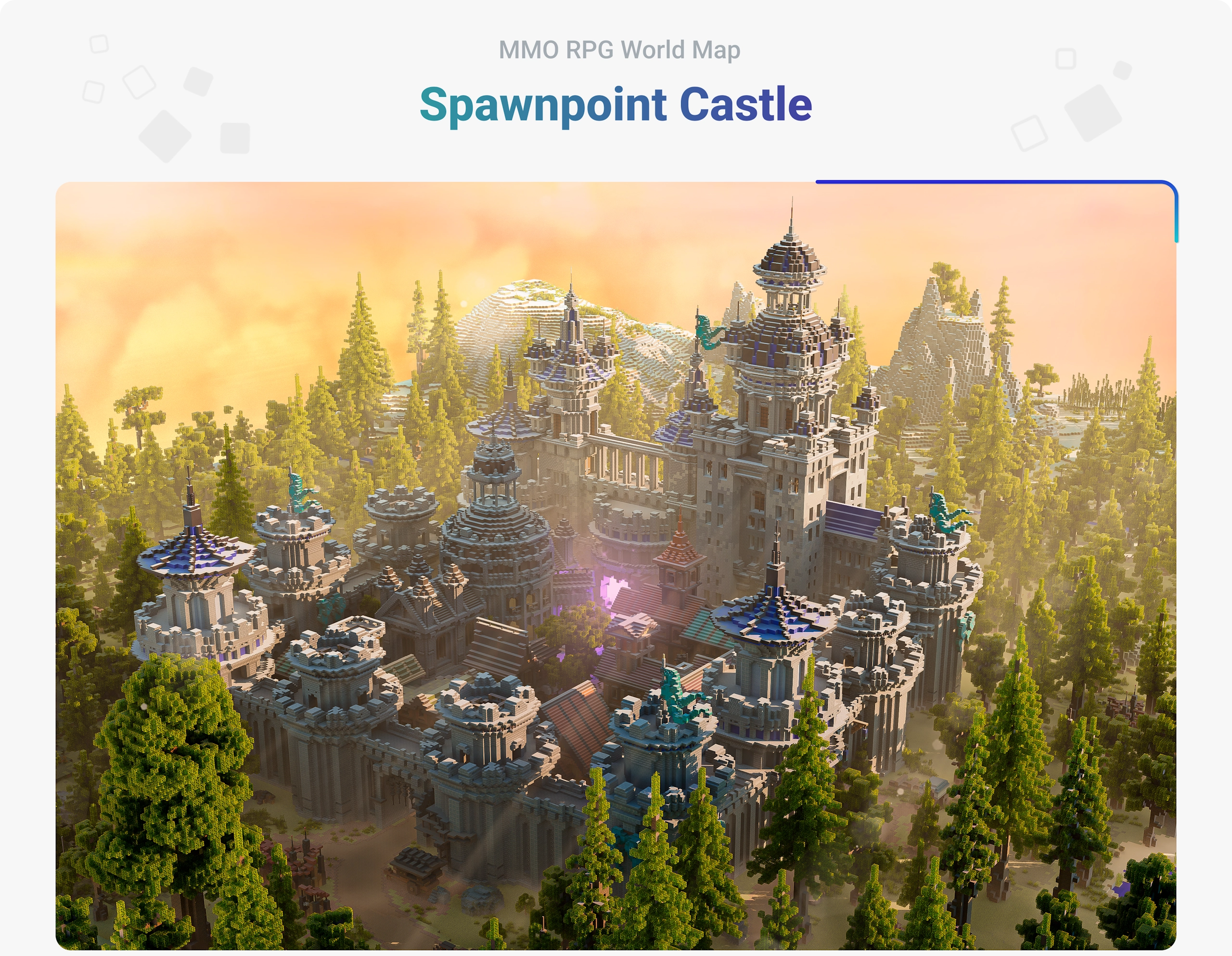 MMO RPG World Map - Spawnpoint Castle