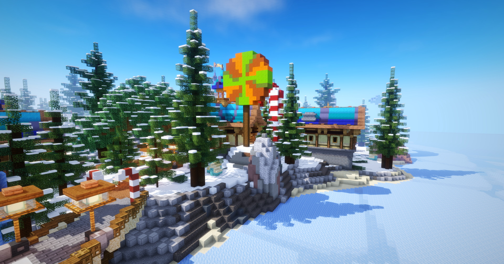 Winter Magical Village Winter Magical Village