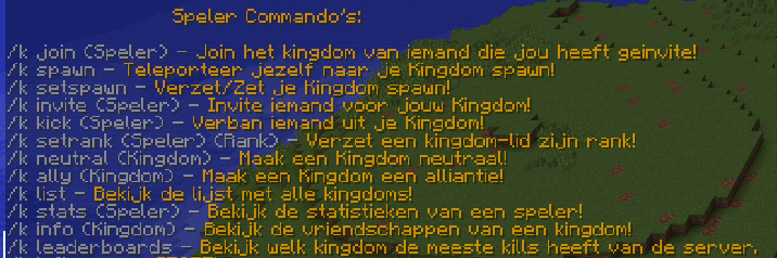 Kindome Minecraft Server