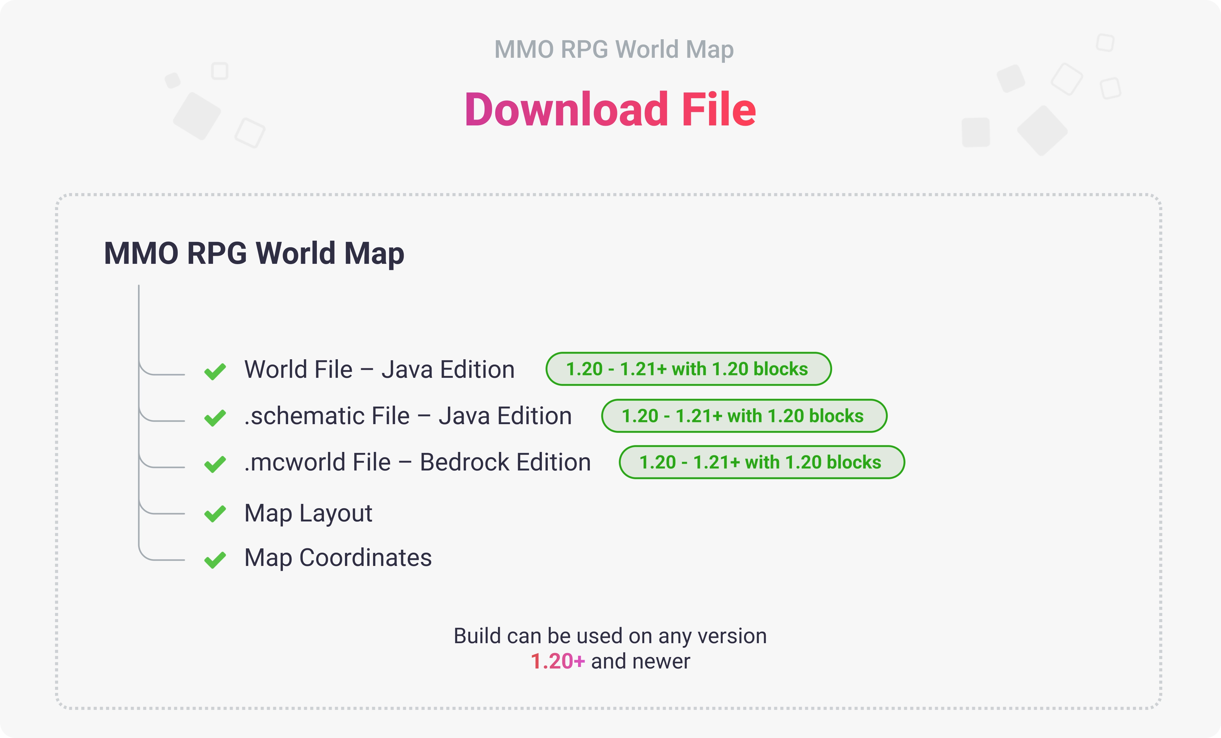 MMO RPG World Map - Download file